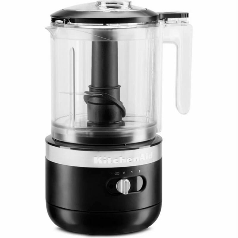 Кухонний мінікомбайн KitchenAid 5KFCB519EBM матовий чорний