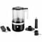 Фото - Кухонний мінікомбайн KitchenAid 5KFCB519EBM матовий чорний | click.ua