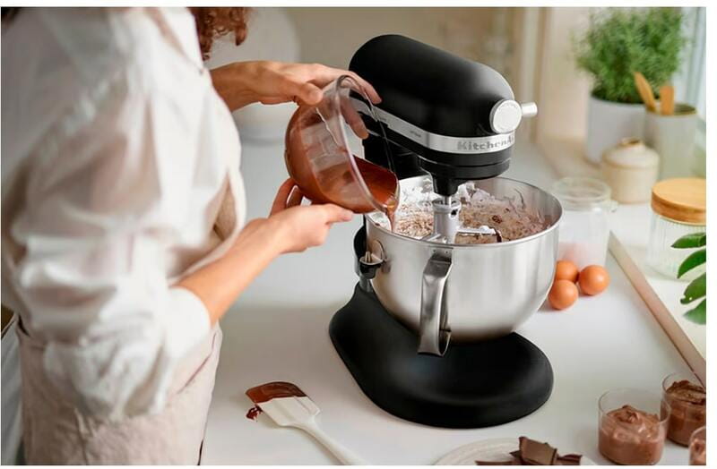 Кухонна машина KitchenAid Artisan 5KSM60SPXEBM Matte Black