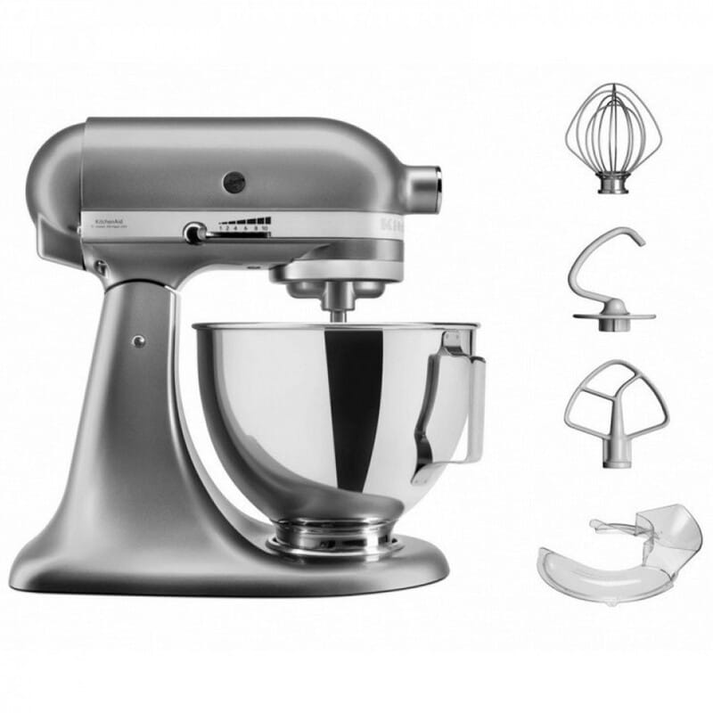 Кухонна машина KitchenAid Artisan 5KSM95PSECU Silver