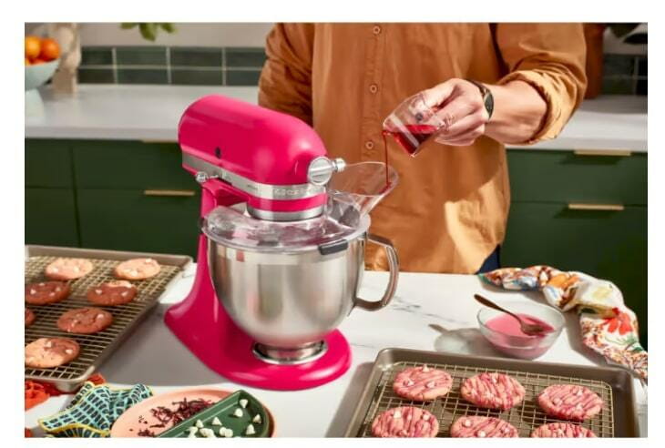 Кухонная машина KitchenAid Artisan 5KSM195PSEHI Light Red