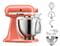Фото - Кухонная машина KitchenAid Artisan 5KSM185PSEPH Peach | click.ua