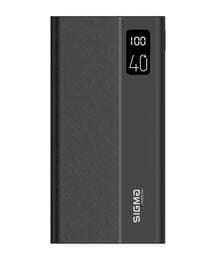 Універсальна мобільна батарея Sigma X-power SI40A3QL 40000mAh Black (4827798424117)