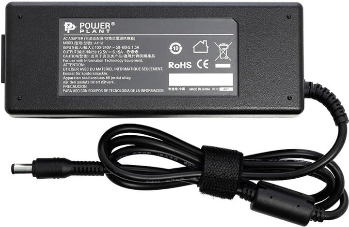 Блок питания PowerPlant для ноутбука IBM/Lenovo 220V, 19.5V 120W 6.15A, 6.3х3.0 (IB120G6330)
