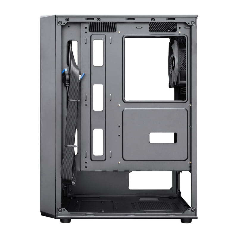 Корпус 1stPlayer FD3-4F2(AP)-BK Black без БП