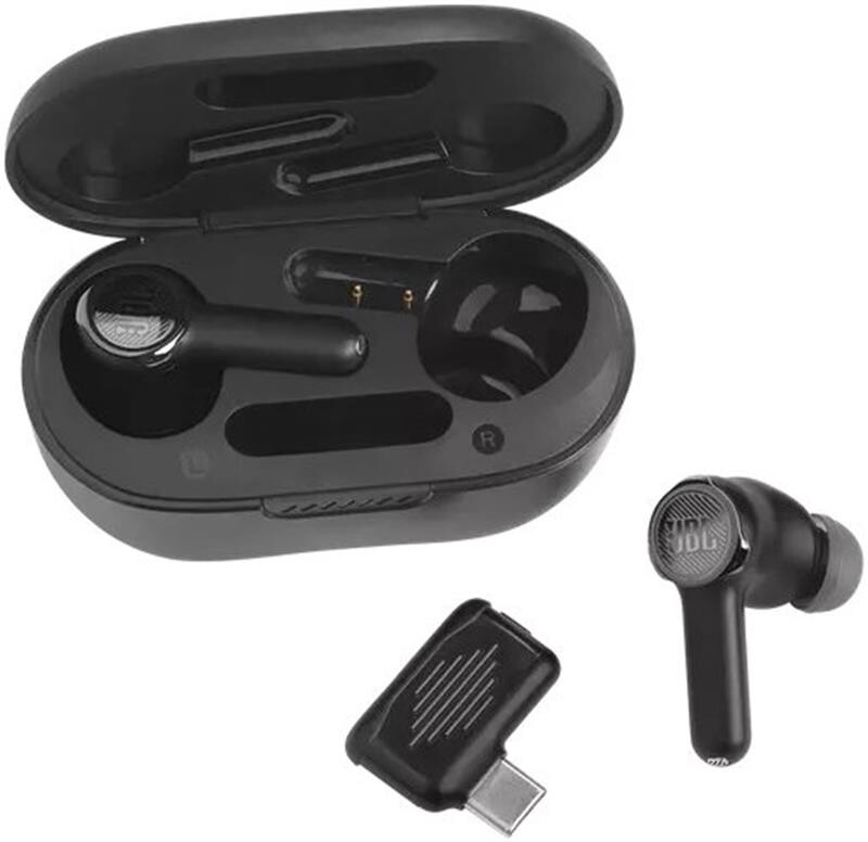 Bluetooth-гарнітура JBL Quantum TWS Black (JBLQUANTUMTWSBLK)