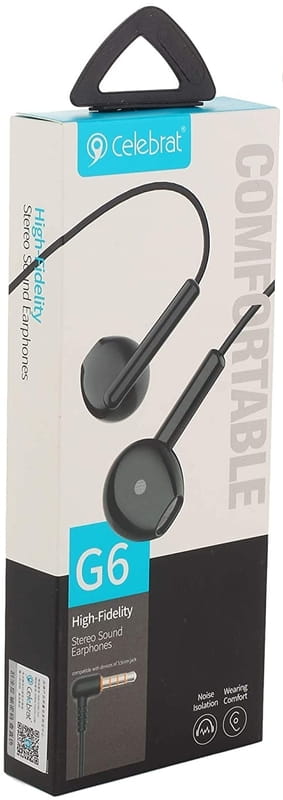 Гарнитура Celebrat G6 Black