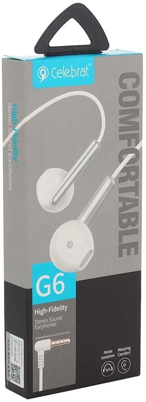 Гарнітура Celebrat G6 White