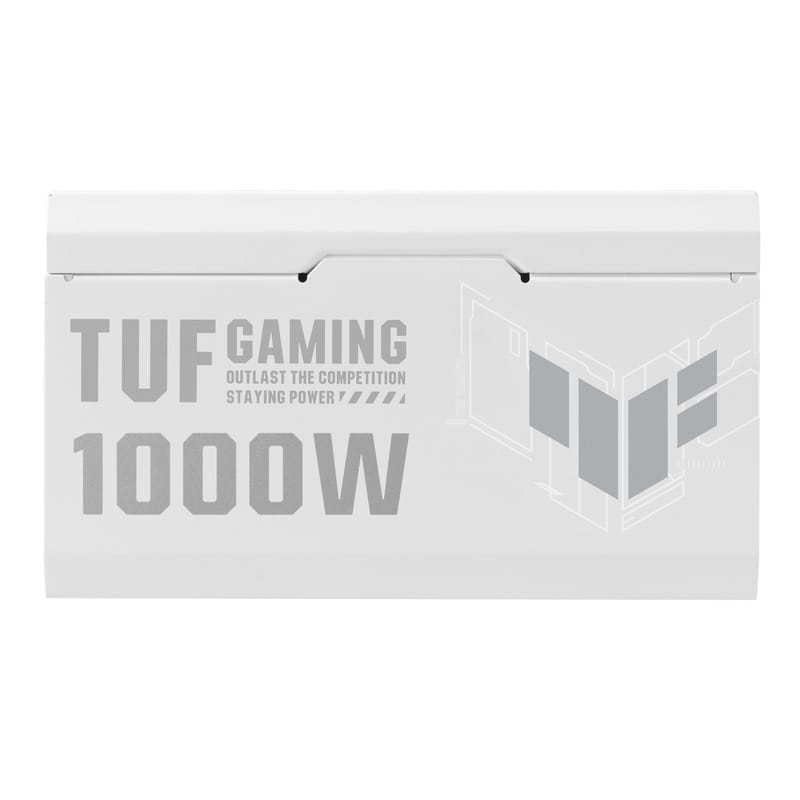 Блок питания Asus TUF-GAMING-1000G-WHITE PCIE5 1000W Gold (90YE00S5-B0NA00)