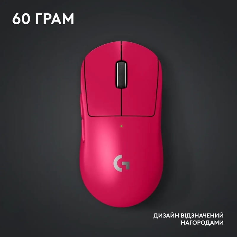 Миша бездротова Logitech G Pro X Superlight 2 Magenta (910-006797)