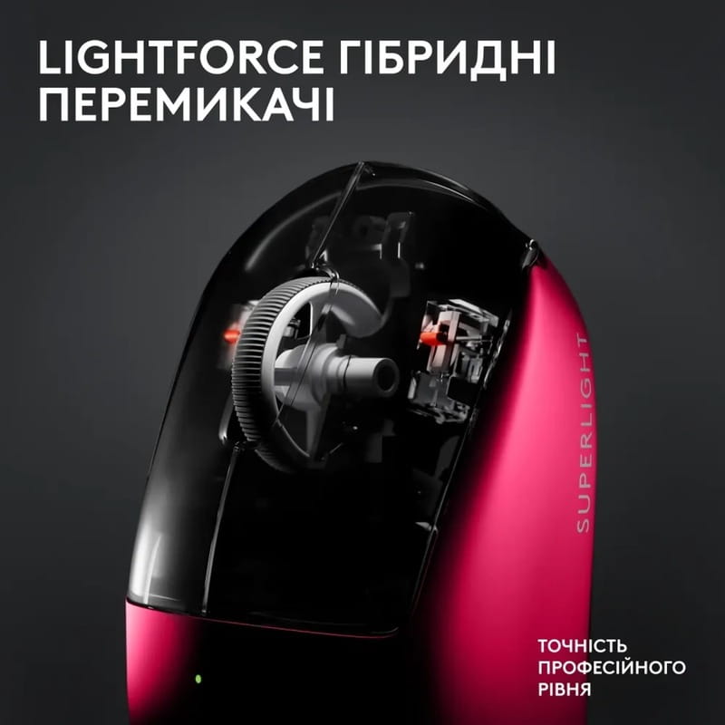 Мышь беспроводная Logitech G Pro X Superlight 2 Magenta (910-006797)