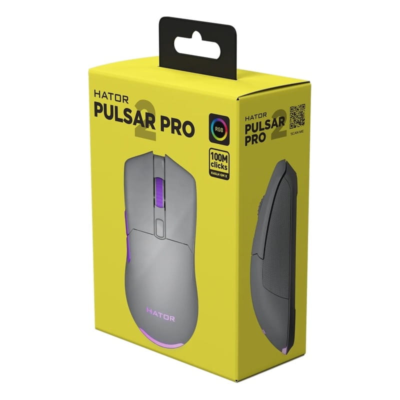 Мышь Hator Pulsar 2 Pro Titanium (HTM-526)