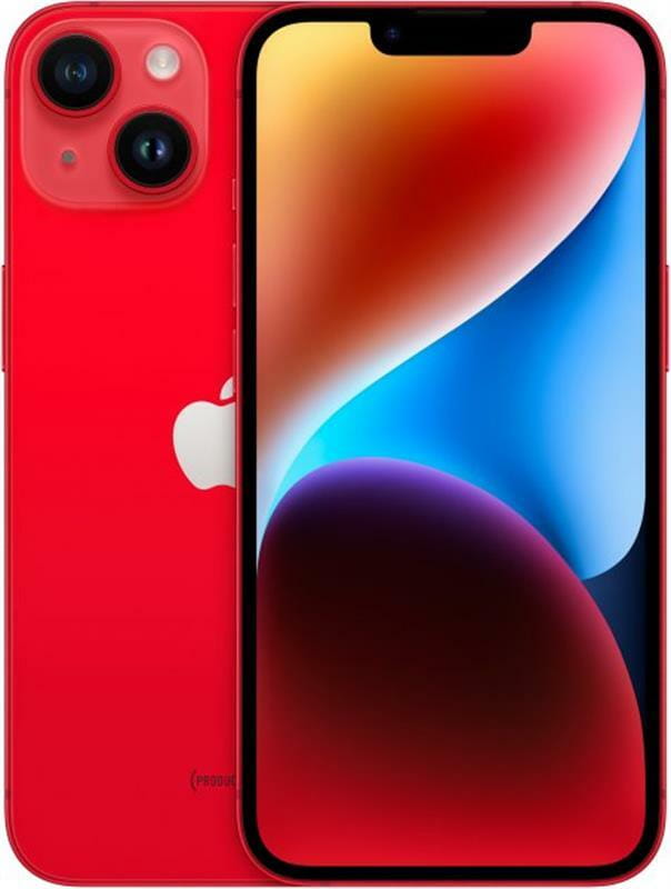 Смартфон Apple iPhone 14 128GB A2882 Red (MPVA3RX/A)