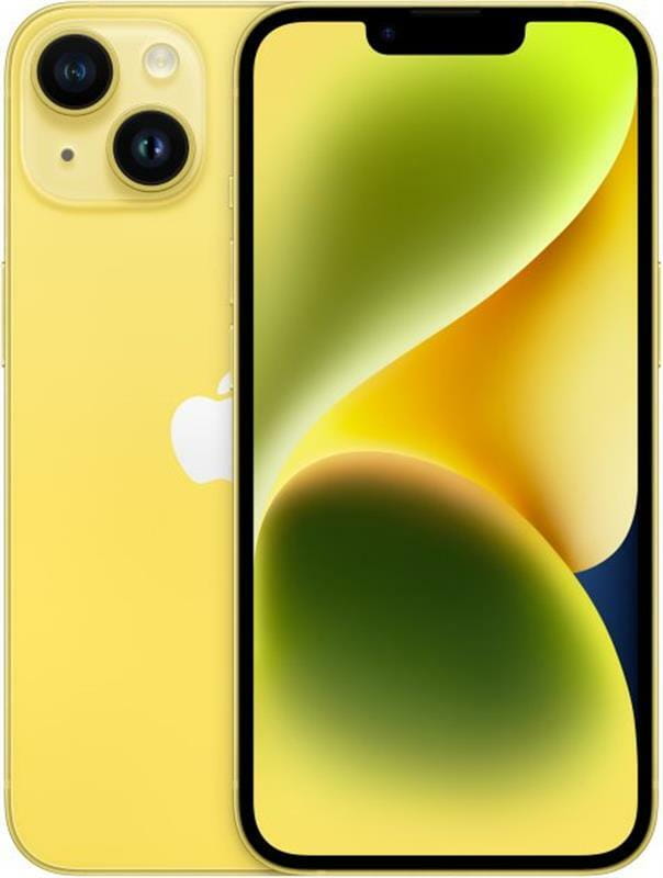 Смартфон Apple iPhone 14 128GB A2882 Yellow (MR3X3RX/A)