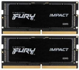 Модуль памяти SO-DIMM 2x16GB/5600 DDR5 Kingston Fury Impact (KF556S40IBK2-32)
