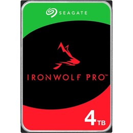 Накопитель HDD SATA 4.0TB Seagate IronWolf Pro 7200rpm 256MB (ST4000NT001)