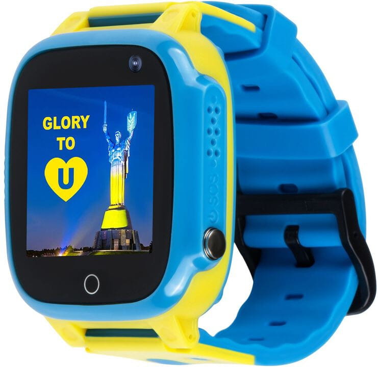 Детские смарт-часы AmiGo GO008 Glory GPS WiFi Blue Yellow