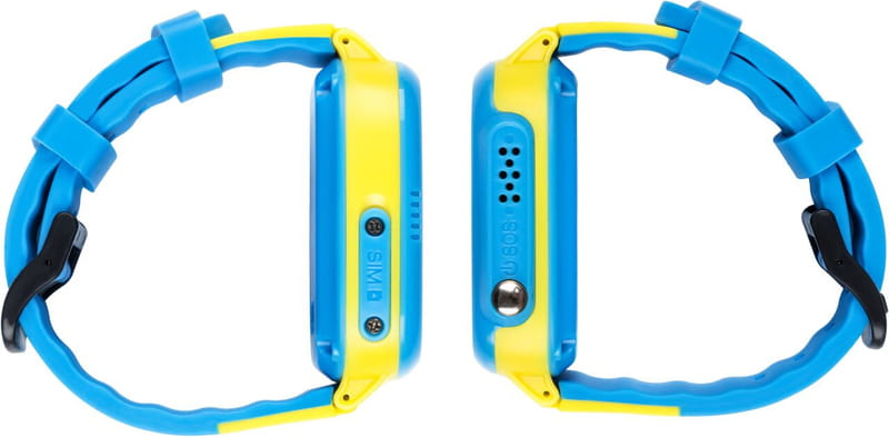 Детские смарт-часы AmiGo GO008 Glory GPS WiFi Blue Yellow