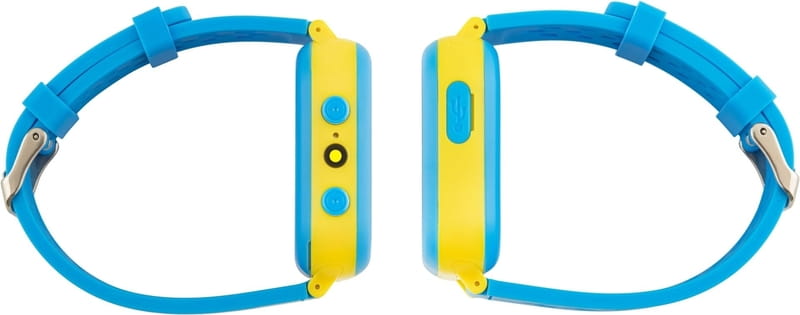 Детские смарт-часы AmiGo GO009 Glory Camera+LED WIFI Blue Yellow