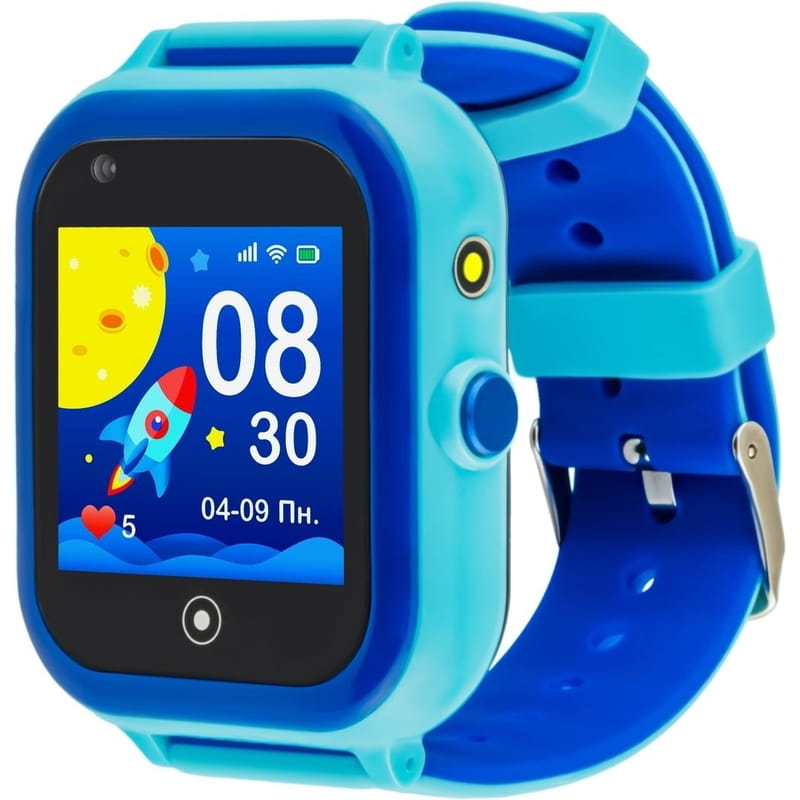 Дитячий смарт-годинник Garmix PointPRO-200 4G/GPS/WiFi Blue