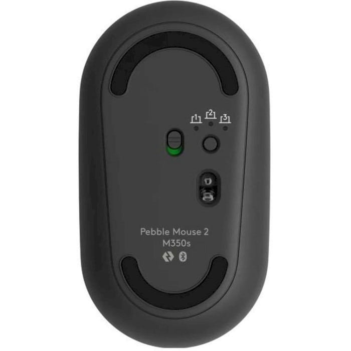 Комплект (клавиатура, мышь) беспроводной Logitech Pebble 2 Combo Graphite (920-012239)