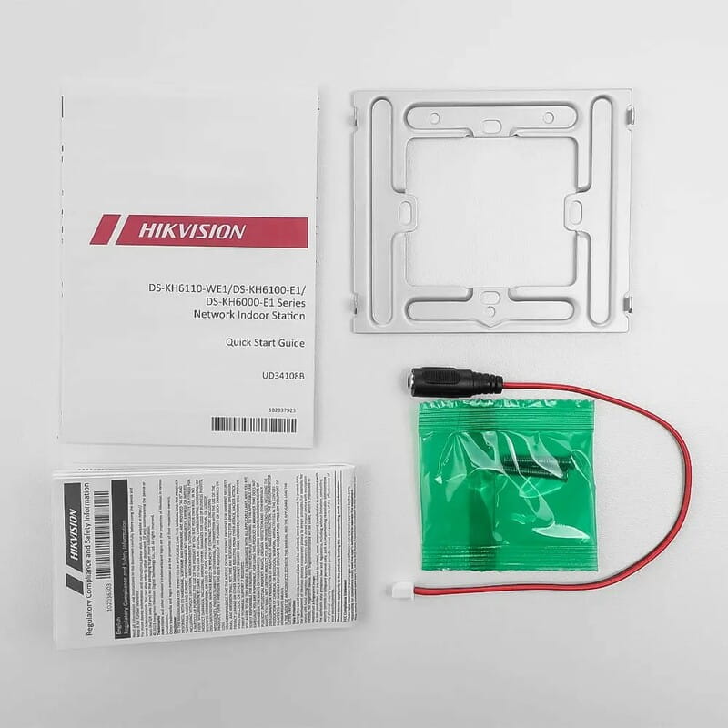 IP-видеодомофон Hikvision DS-KH6110-WE1 Black