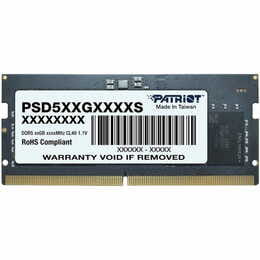 Модуль памяти SO-DIMM 16GB/5600 DDR5 Patriot Signature Line (PSD516G560081S)