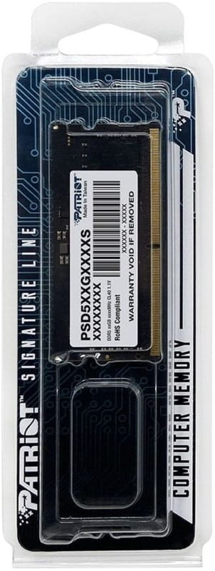Модуль памяти SO-DIMM 16GB/5600 DDR5 Patriot Signature Line (PSD516G560081S)