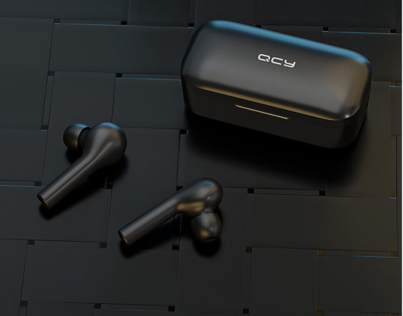 Bluetooth-гарнітура QCY T5 New Black 2024