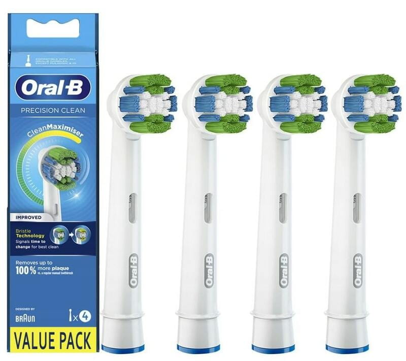 Насадка для зубної щітки Braun Oral-B Braun Oral-B Precision Clean EB 20 RB-4 Clean Maximiser (4 шт.)