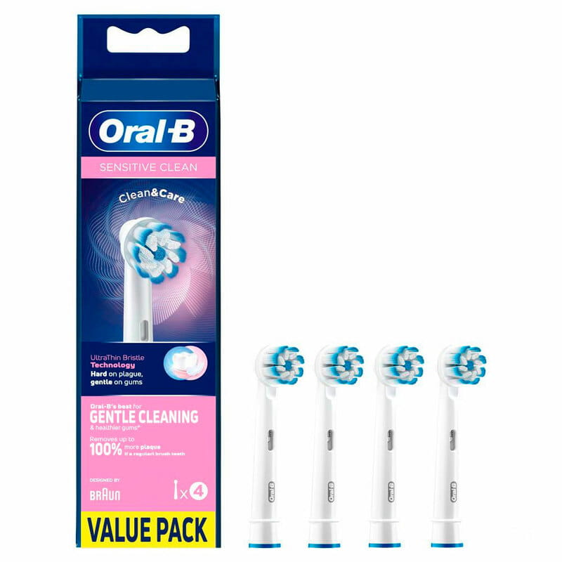 Насадка для зубной щетки Braun Oral-B Sensitive Clean EB60-4