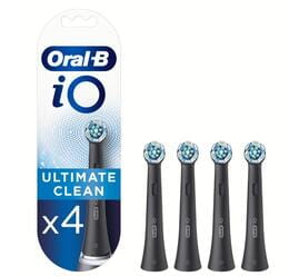 Насадка для зубної електрощітки Braun Oral-B iO RB Ultimate Clean Black (4шт)