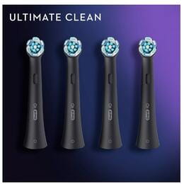 Насадка для зубної електрощітки Braun Oral-B iO RB Ultimate Clean Black 4шт