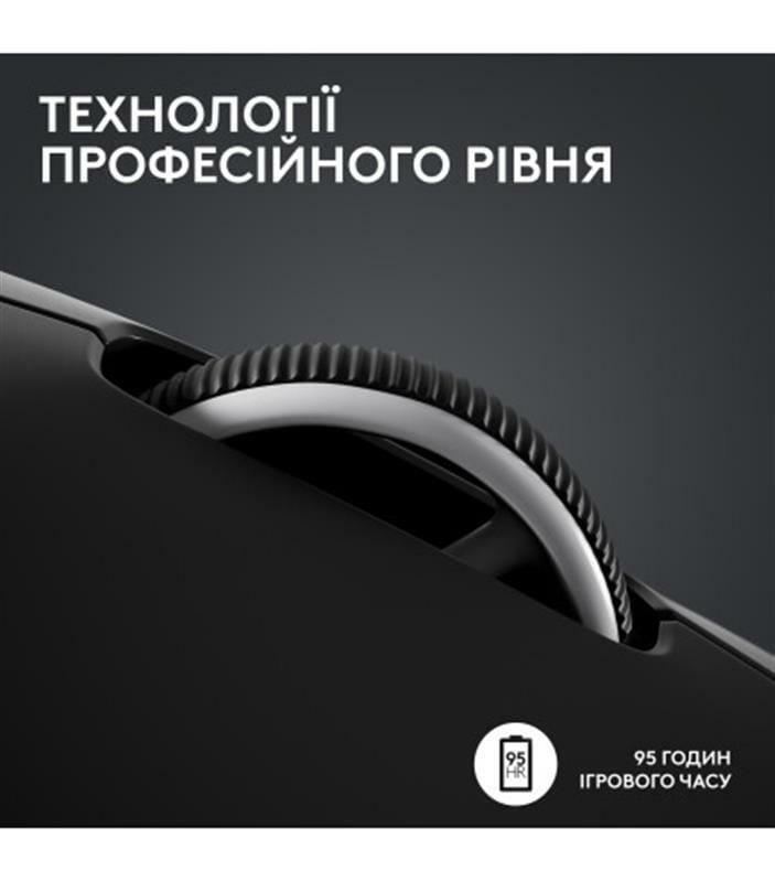 Мышь беспроводная Logitech G Pro X Superlight 2 Black (910-006630)