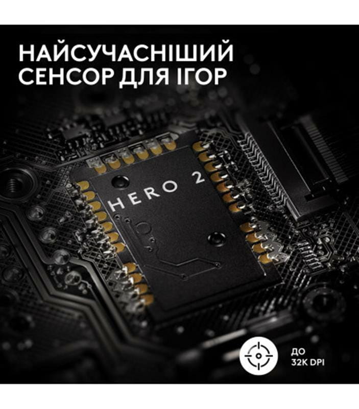 Мышь беспроводная Logitech G Pro X Superlight 2 Black (910-006630)
