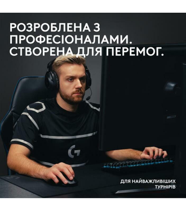 Клавиатура Logitech G PRO X TKL Lightspeed Black Tactile (920-012136)