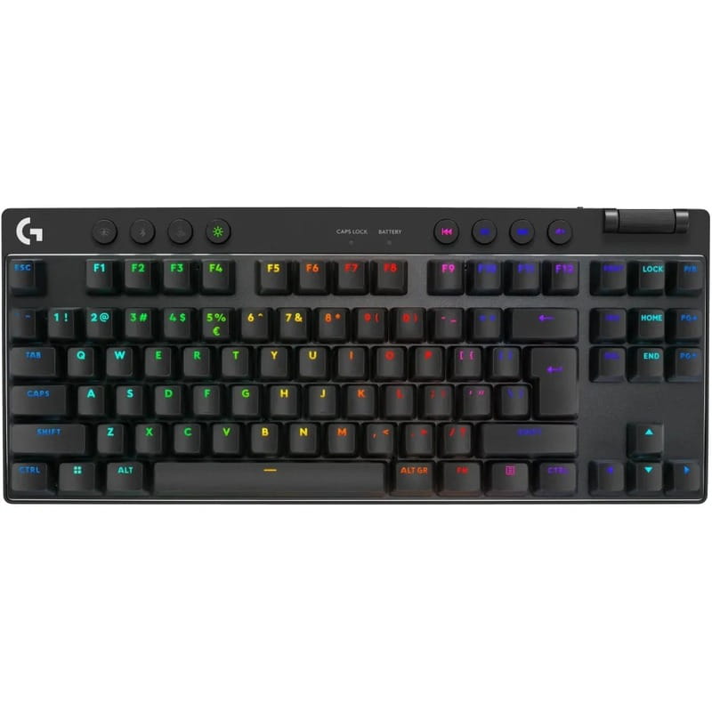 Клавиатура Logitech G PRO X TKL Lightspeed Black Tactile (920-012136)