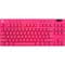 Фото - Клавиатура Logitech G PRO X TKL Lightspeed Magenta (920-012159) | click.ua