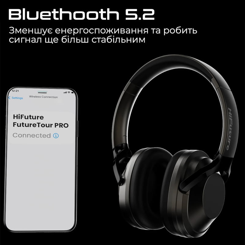 Bluetooth-гарнитура HiFuture FutureTour Pro Black (futuretourpro.black)
