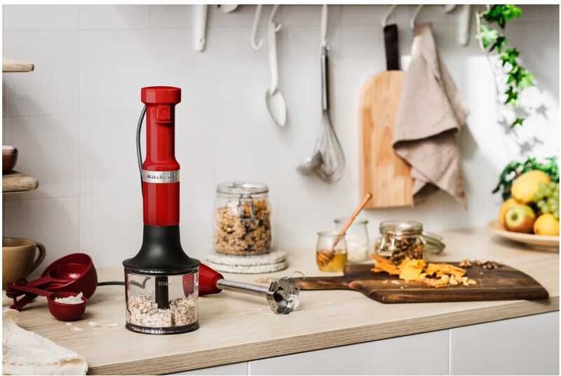 Блендер погружной KitchenAid 5KHBV83EER Red