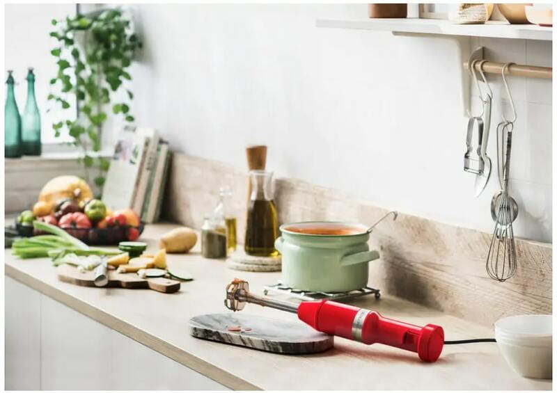 Блендер заглибний KitchenAid 5KHBV83EER Red