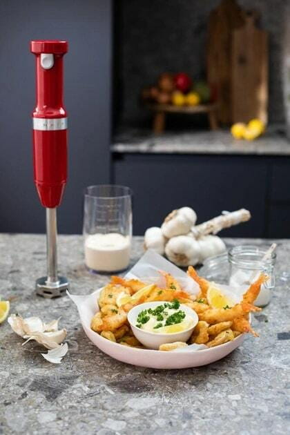 Блендер заглибний KitchenAid Cordless 5KHBBV53EER Red