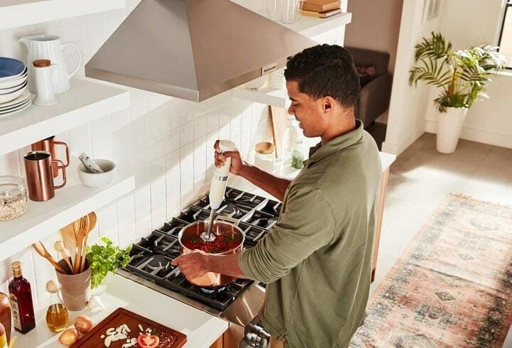 Купить Блендер погружной KitchenAid Cordless 5KHBBV53EAC Creamy Блендер погружной KitchenAid Cordless 5KHBBV53EAC Creamy