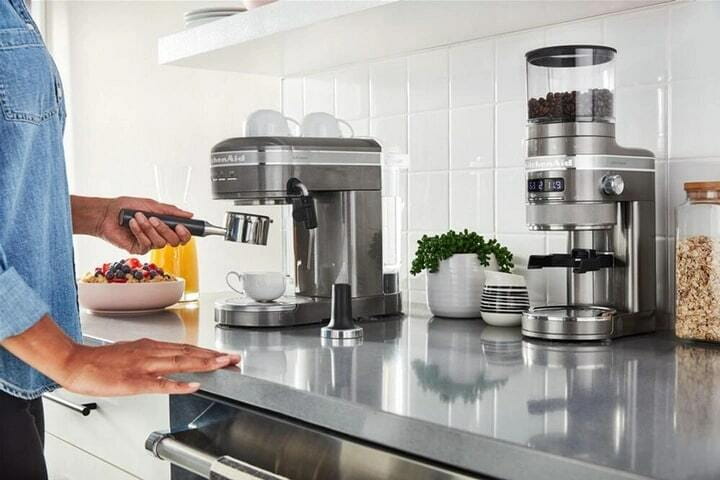 Кофемолка KitchenAid Artisan Silver Medallion (5KCG8433EMS)