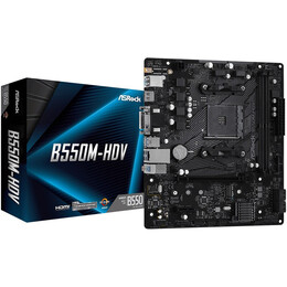 Материнская плата ASRock B550M-HDV Socket AM4