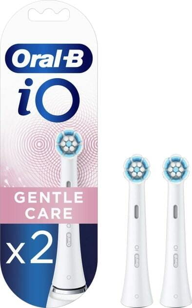 Насадка для зубной электрощетки Braun Oral-B iO RB Gentle Care White (2шт)