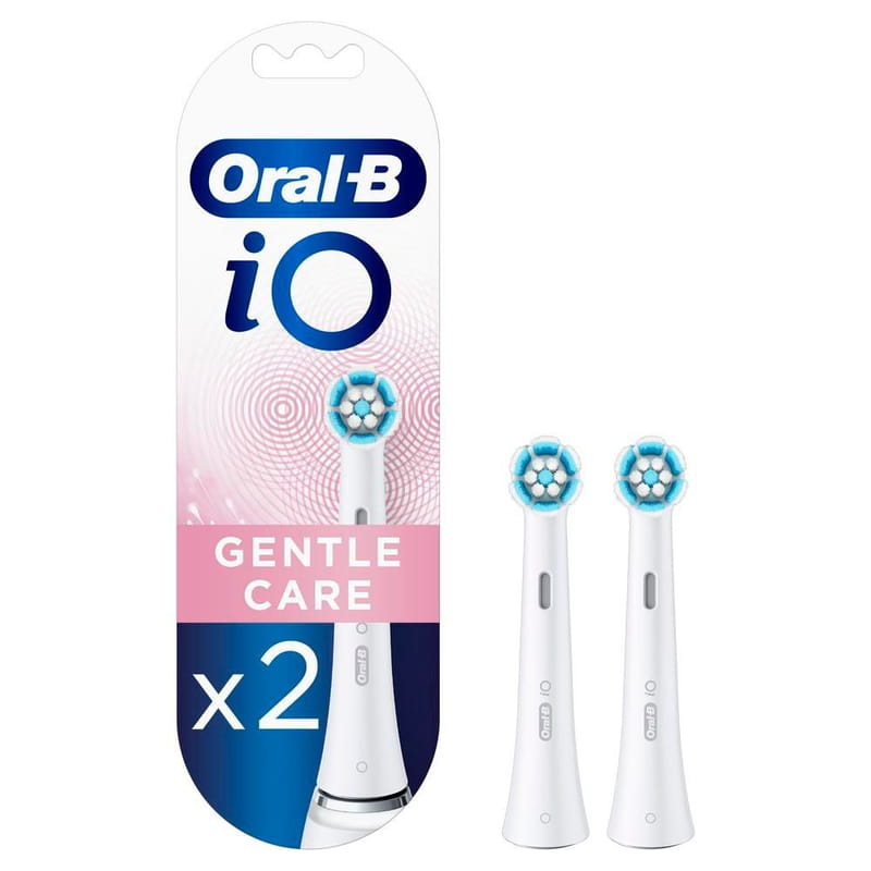 Насадка для зубної електрощітки Braun Oral-B iO RB Gentle Care White 2шт