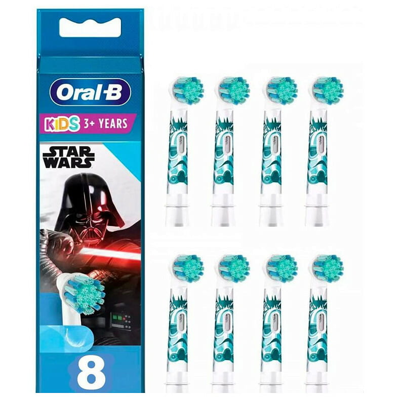 Насадка для зубной электрощетки Braun Oral-B Star Wars EB10S Extra Soft (8 шт.)