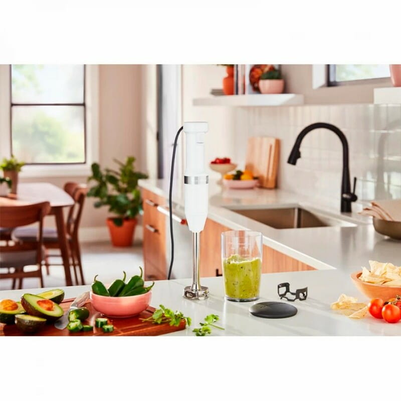 Блендер погружной KitchenAid Cordless 5KHBV53EWH White