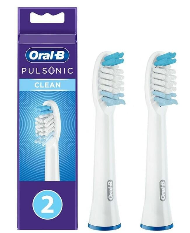 Насадка для зубної електрощітки Braun Oral-B Pulsonic Clean SR 32 C (2 шт.)